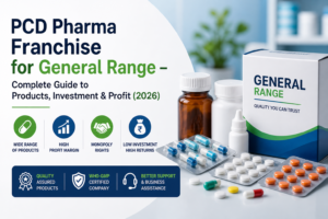 PCD pharma franchise for general range medicines including tablets capsules syrups and healthcare products