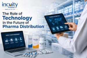 Discover how technology is transforming pharma distribution through AI, automation, CRM, and digital tools with insights from Incuity Pharma.